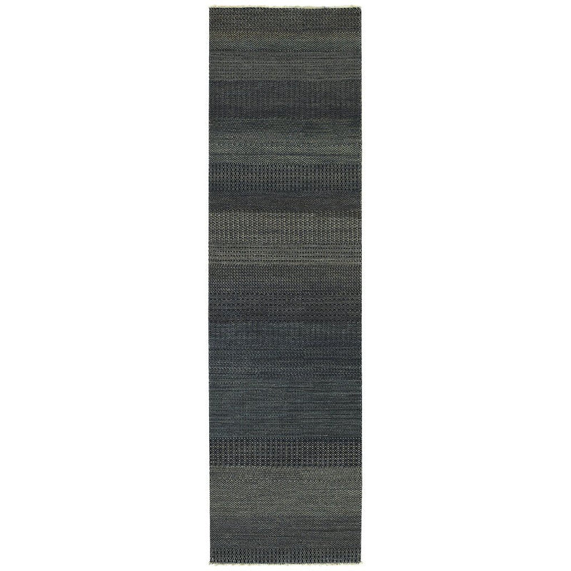 Barrister Ink Hand Knotted Rug Runner image