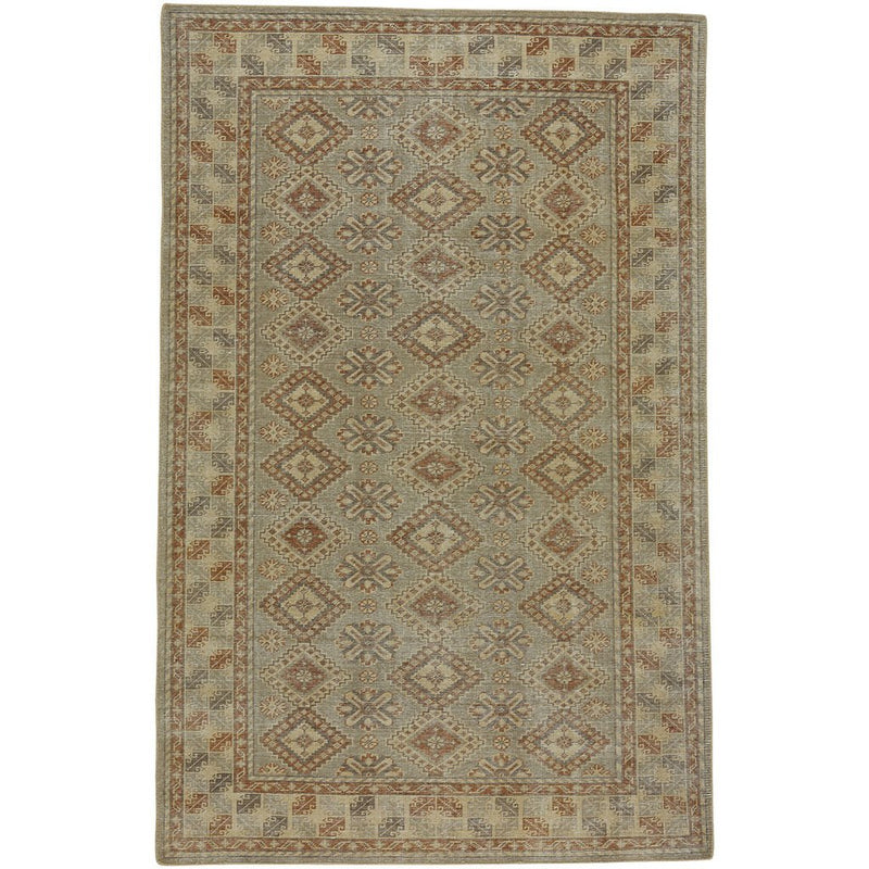 Bodrum Khaki Spice Hand Knotted Rug Rectangle image