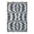 Uzbek Bokrum Blue Flat Woven Rug Rectangle image