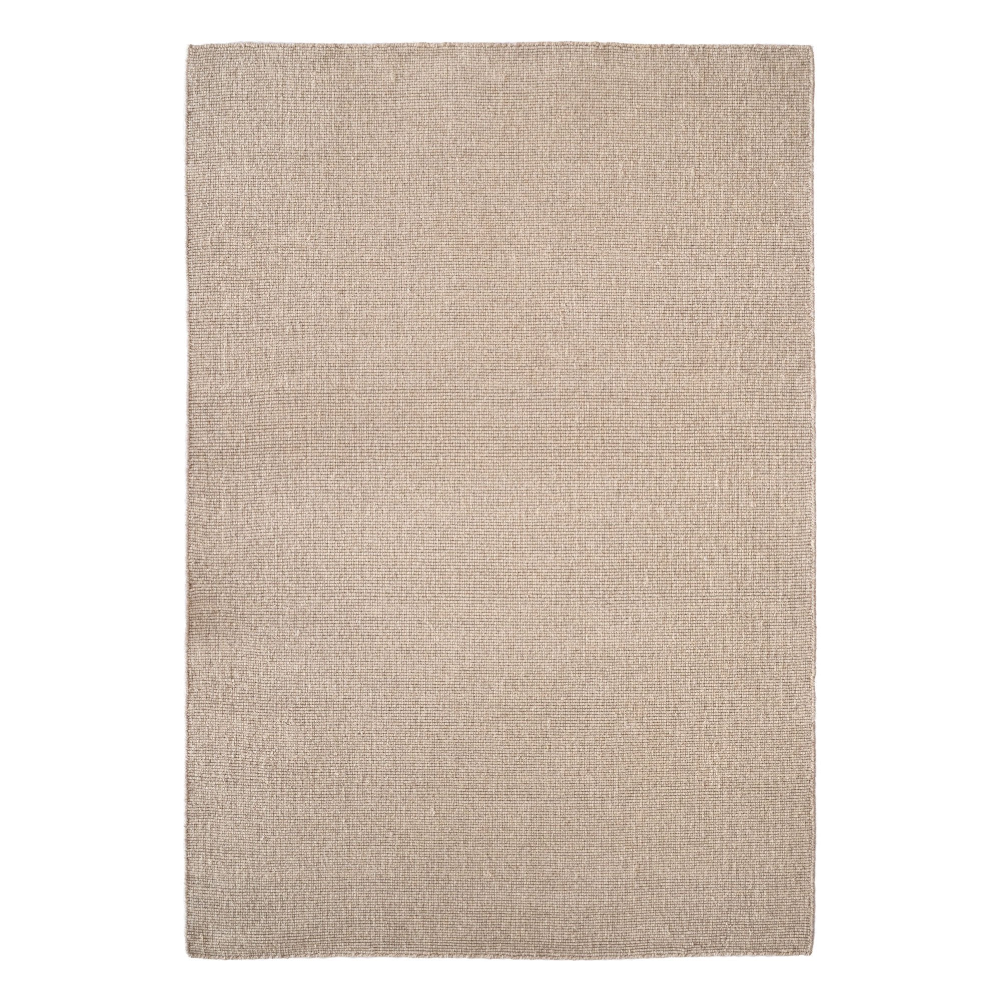 Beige & Dark Brown Cowhide Rug - Woodwaves