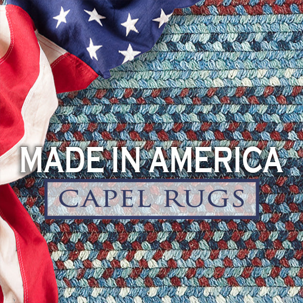 American Flag braided rug made in america capel rugs cover photo