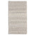 Dramatic Static Foggy Day Braided Rug Cross Sewn Rectangle image