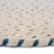 Dramatic Static Cyber White Braided Rug Oval Cross Section image