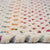 Dramatic Static Carnival Braided Rug Cross Sewn Rectangle Cross Section image