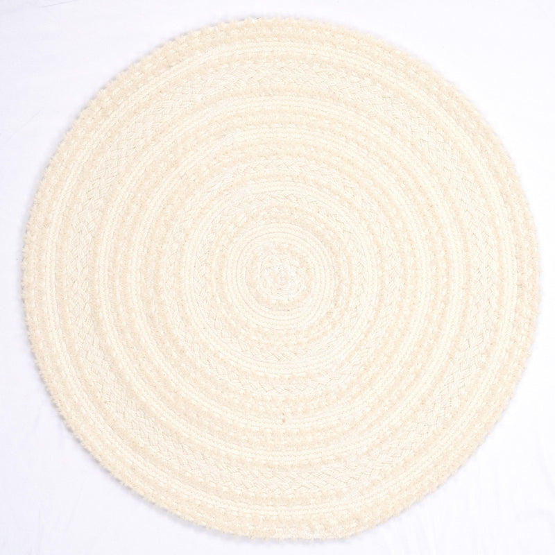 Bayview Lambswool Braided Rug Round SiloC image