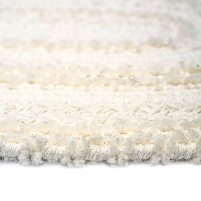 Bayview Lambswool Braided Rug Oval Cross Section image