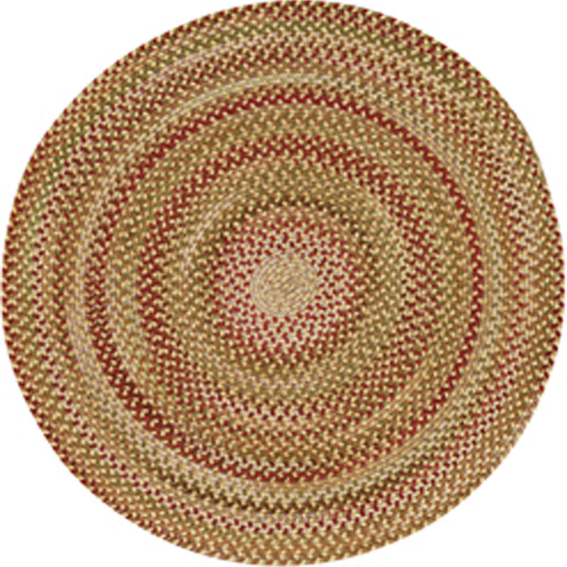 Homecoming Wheatfield Braided Rug Round SiloC image