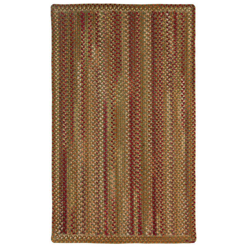 Homecoming Evergreen Braided Rug Rectangle SiloR image