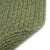 Heathered Sage Green Braided Rug Oval Back image