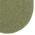 Heathered Sage Green Braided Rug Oval Corner image