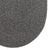 Heathered Grey Braided Rug Oval Corner image