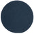 Heathered Pinwheel Navy Blue Solid Braided Rug Round SiloC image