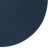 Heathered Pinwheel Navy Blue Solid Braided Rug Round Corner image