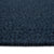 Heathered Pinwheel Navy Blue Solid Braided Rug Rectangle Cross Section image