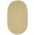 Heathered Beige Braided Rug Oval SiloV image