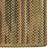 Gramercy Gold Braided Rug Rectangle Corner image