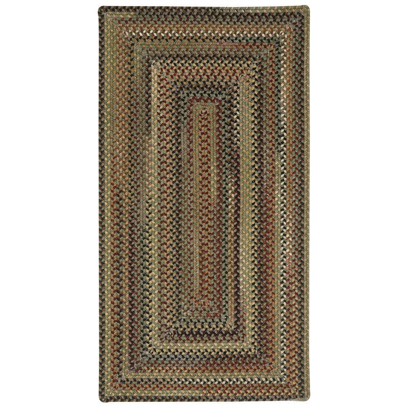 Gramercy Sage Braided Rug Concentric SiloQ image