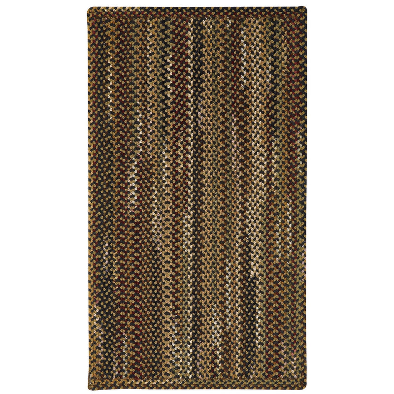 Gramercy Black Braided Rug Rectangle SiloR image