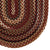 Gramercy Cinnabar Braided Rug Oval Corner image