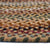 Gramercy Tan Braided Rug Oval Cross Section image