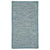 Sea Glass Ocean Blue Braided Rug Cross-Sewn SiloX image