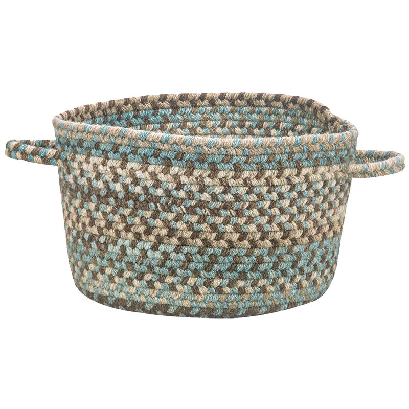 American Legacy Prairie Braided Rug Basket SiloB image