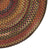 American Legacy Antique Multi Braided Rug Round Corner image