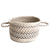 American Classic Pewter Braided Rug Basket image