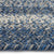 Sturbridge Lake Blue Braided Rug Oval Cross Section image