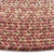 Sturbridge Maple Red Braided Rug Round Cross Section image