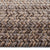 Sturbridge Berkshire Brown Braided Rug Concentric Cross Section image