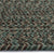 Stockton Dark Green Braided Rug Oval Cross Section image