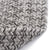 Stockton Light Gray Braided Rug Oval Back image