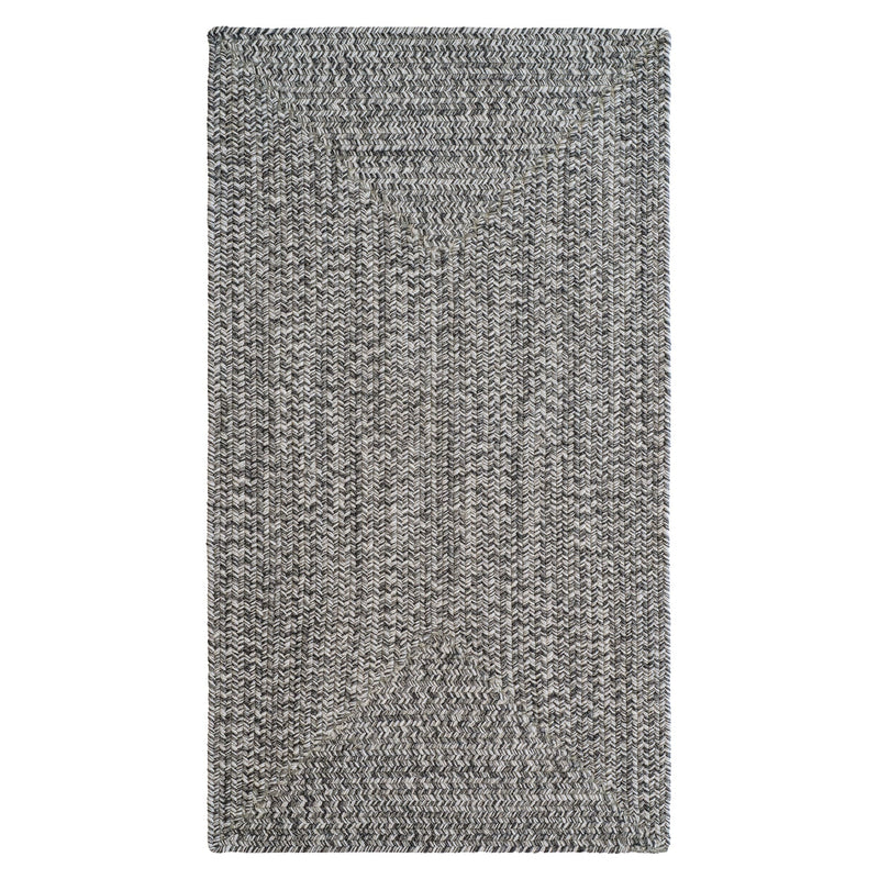 Stockton Medium Gray Braided Rug Concentric SiloQ image