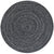 Stockton Dark Gray Braided Rug Round SiloC image