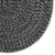 Stockton Dark Gray Braided Rug Oval Corner image