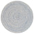 Stockton Light Blue Braided Rug Round SiloC image