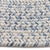 Stockton Light Blue Braided Rug Round Cross Section image