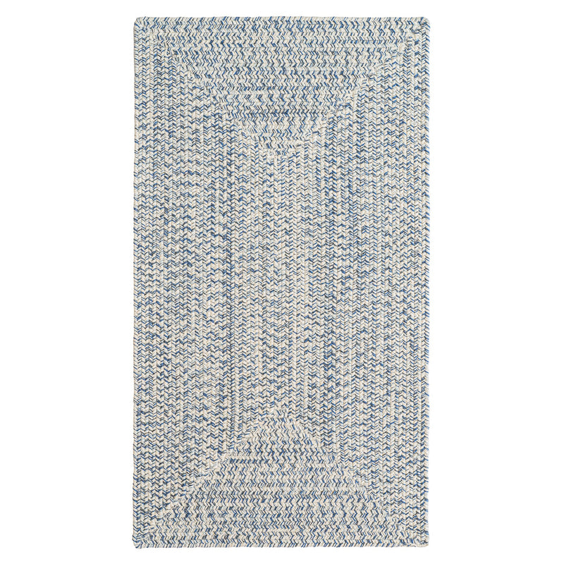 Stockton Light Blue Braided Rug Concentric SiloQ image