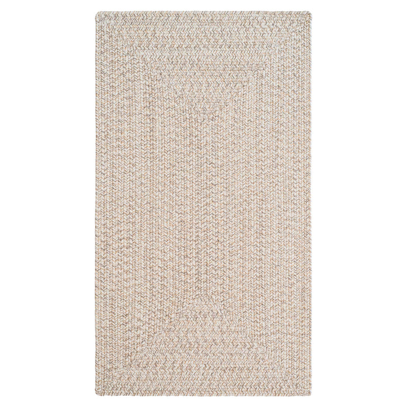 Stockton Light Brown Braided Rug Concentric SiloQ image