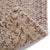 Stockton Medium Brown Braided Rug Concentric Back image