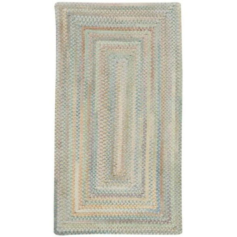 Synergy Blue Opal Braided Rug Concentric SiloQ image