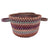 Synergy Rosewood Braided Rug Basket SiloB image