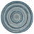 Synergy Chambray Braided Rug Round SiloC image