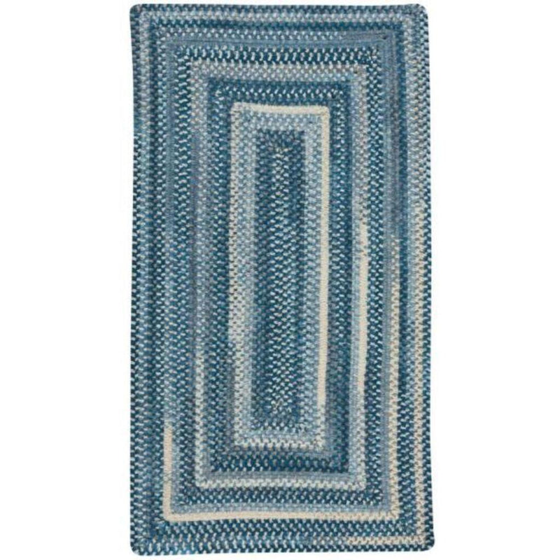 Synergy Chambray Braided Rug Concentric SiloQ image