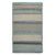 Wanderer Ocean Blue Braided Rug Cross-Sewn SiloX image