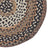 Wanderer Cognac Braided Rug Round Corner image