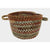 New Homestead Sundried Red Braided Rug Basket SiloB image