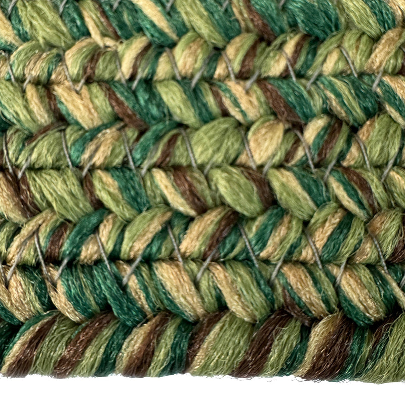 Seaport Spruce Braided Rug Rectangle Cross Section image