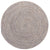 Seaport Granite Braided Rug Round SiloC image